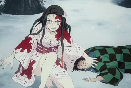 Слайд сериала Истребитель демонов